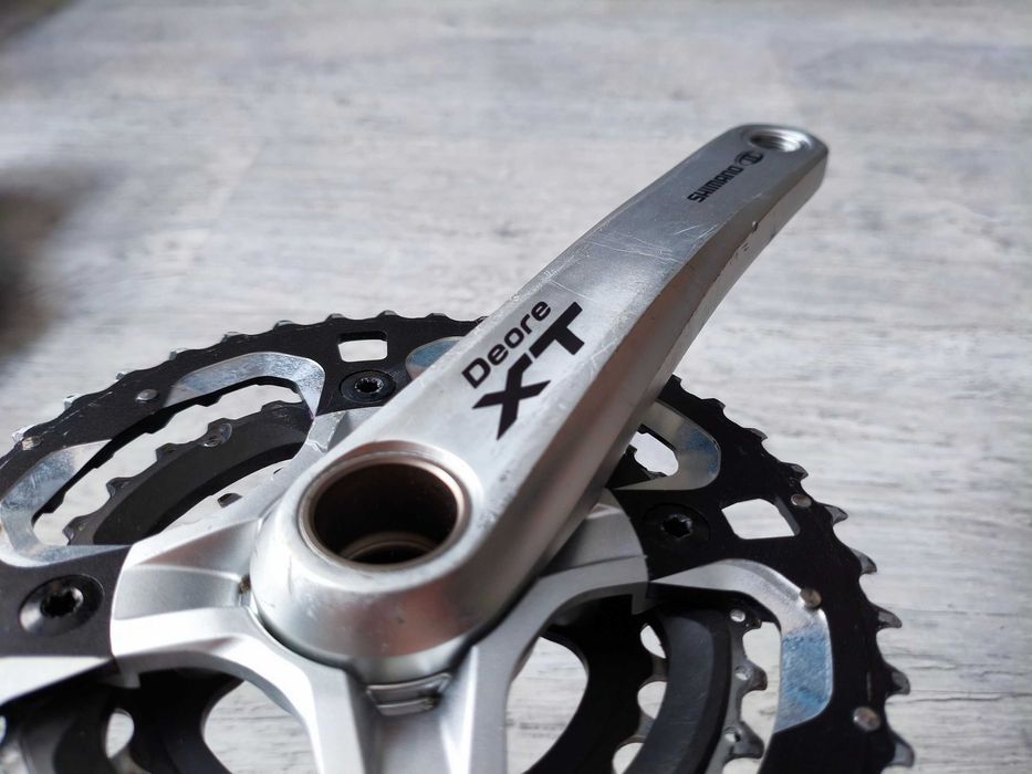 Korba Shimano Deore XT FC-M770 175mm | 42/32/24 | Hollowtech II