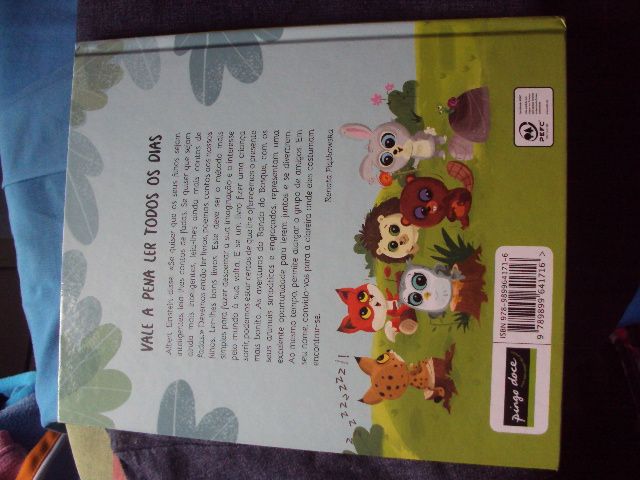 Livro Bando do Bosque Pingo Doce