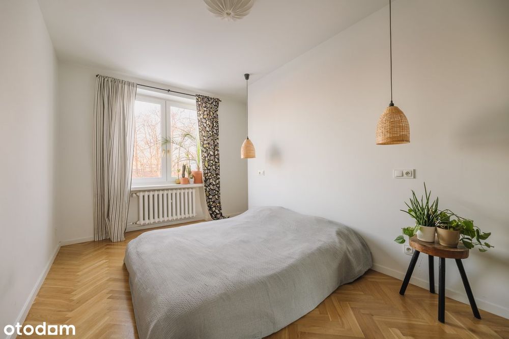 Saska Kępa | Wyjątkowe 42 m² z widokiem na zieleń | Ul. Wersalska