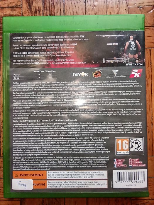 Gra na Xbox One/ Series "W2K16"