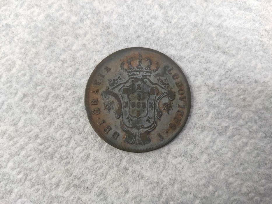 Moeda 20 Reis 1865