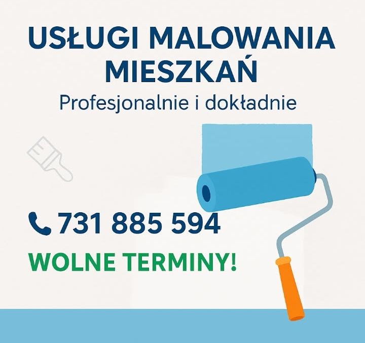 Malowanie mieszkań, remonty, profesjonalnie, malarz