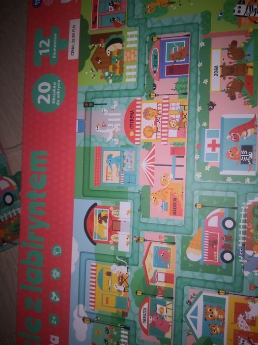 Puzzle z labiryntem