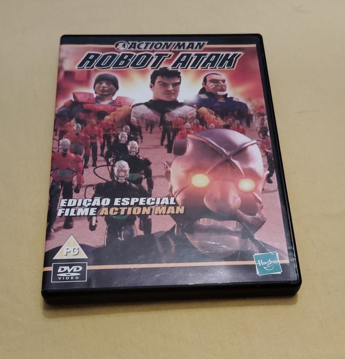 DVD Actionman Robot Atak Usado