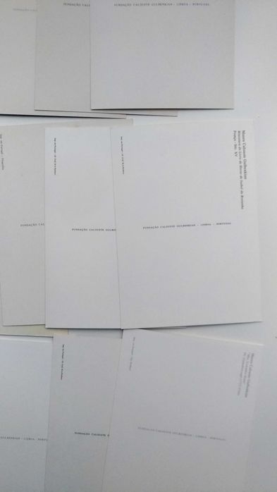 Lote 14 Postais do Museu Calouste Gulbenkian