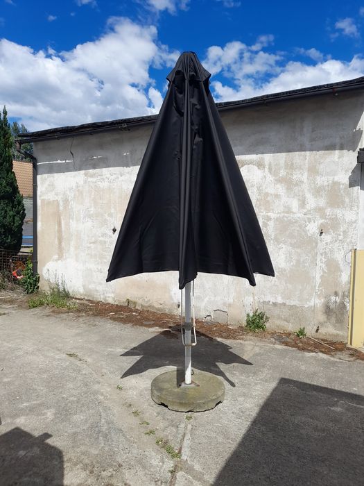 Parasol ogrodowy 4 m okrągły kompletny nowe poszycie