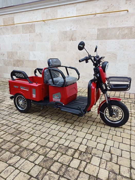 Електроскутер трицикл грузо/пасажир Smart 2000Вт, гарантія, муравей