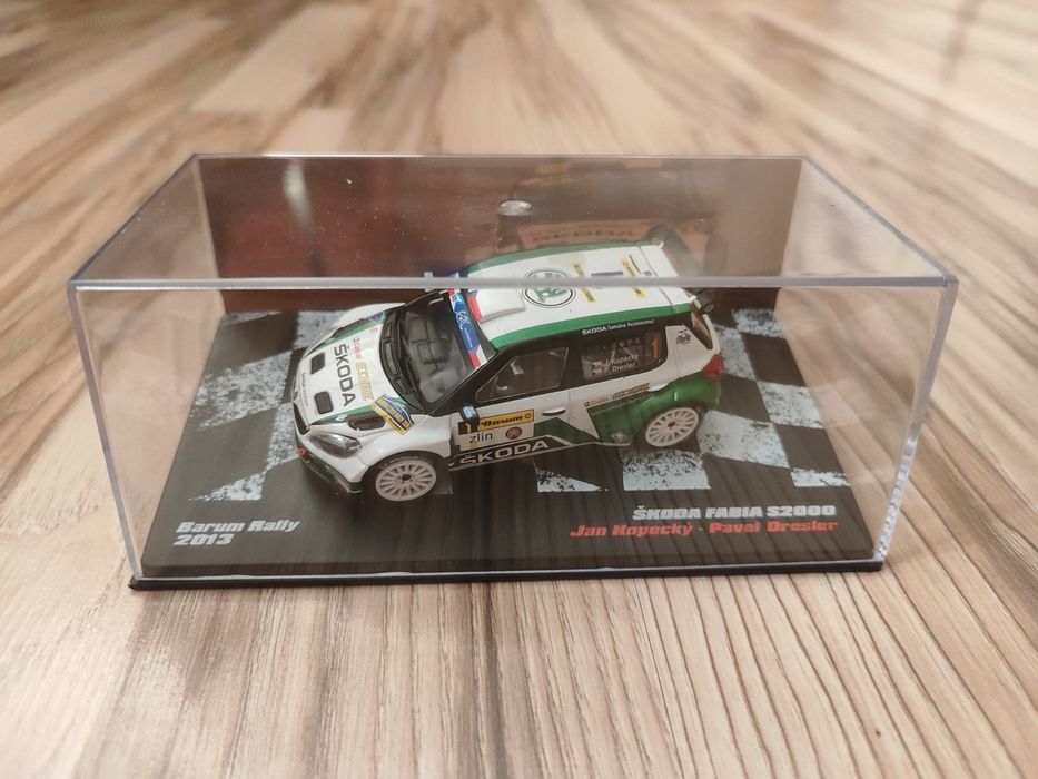 Skoda Fabia S2000 Kopecky/Dresler Barum Rally 2013 model 1:43