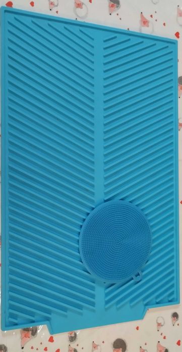 Tapete silicone escorredor de loiça