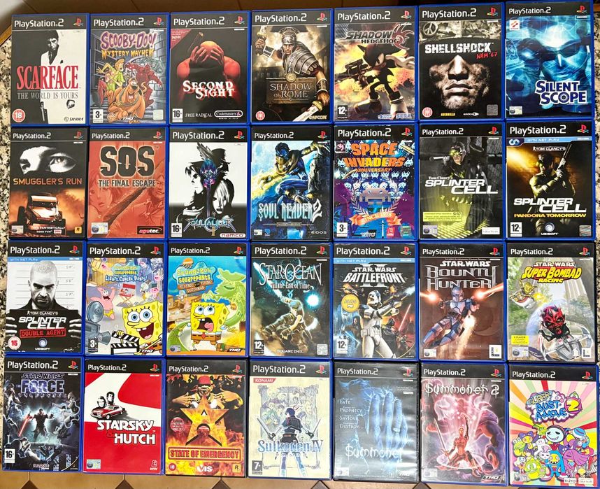JOGOS PLAYSTATION 2 / PS2 (COMPLETOS) | Portes Grátis | Ler Descrição↓