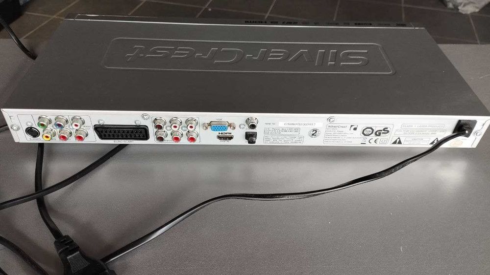 Leitor DVD HDMI Silvercrest KH 6520 - Como Novo na Caixa