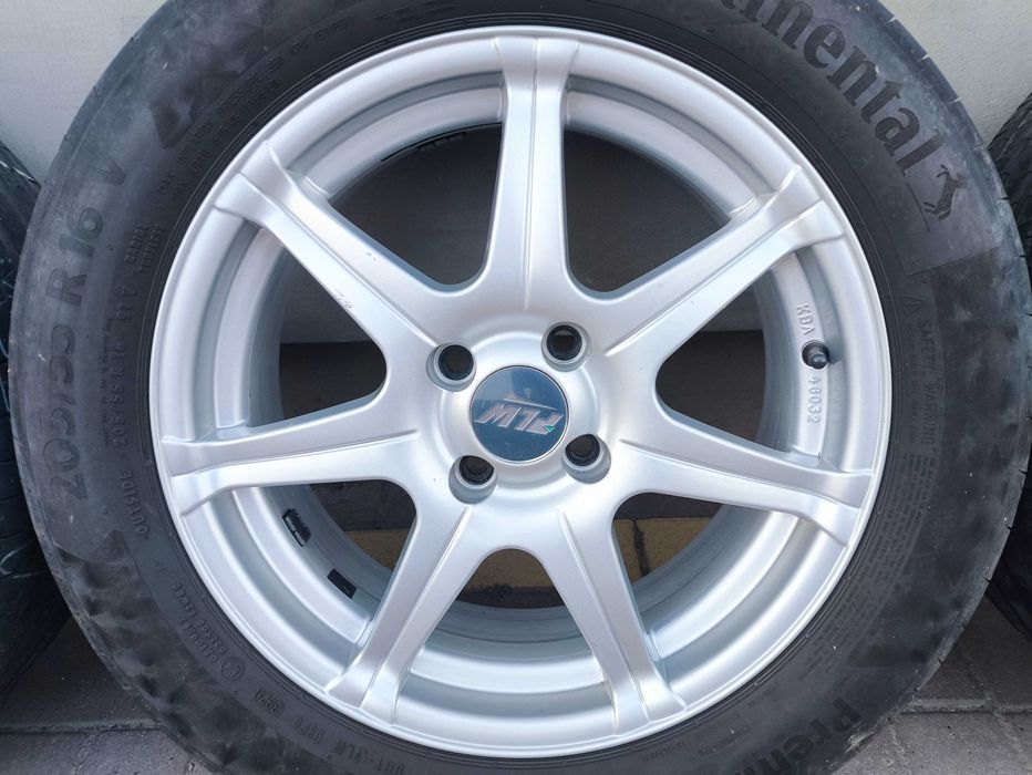 Диски PLW R16 4x100 Renault Megane Scenis Opel Nissan Kia Hyundai VW Toyota.