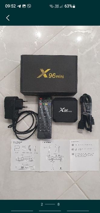 Смарт ТВ приставка smart TV box X96