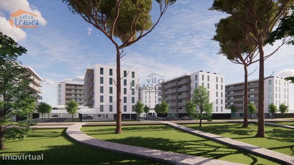 Apartamento T1 Novo varanda e lugar de garagem Vilar de Paraiso, Vi...