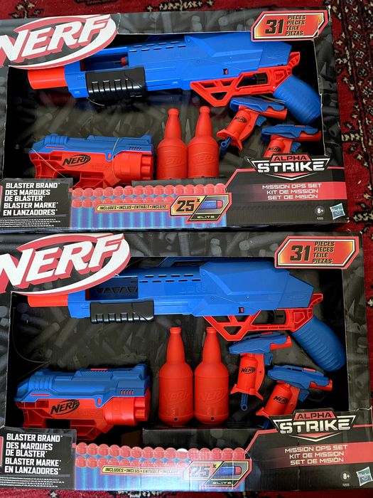 NERF Alpha Strike 31 pecas (novo), Ukelele (novo)