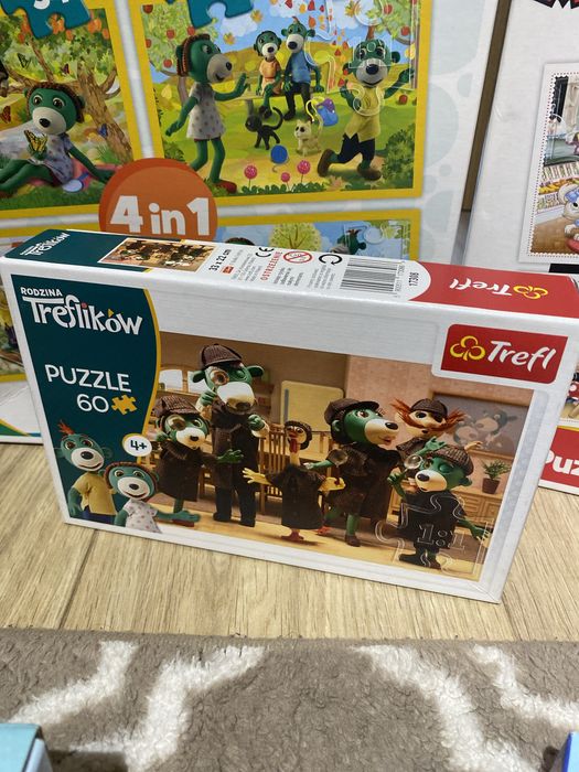 Zestaw puzli dla dzieci od lat 4+