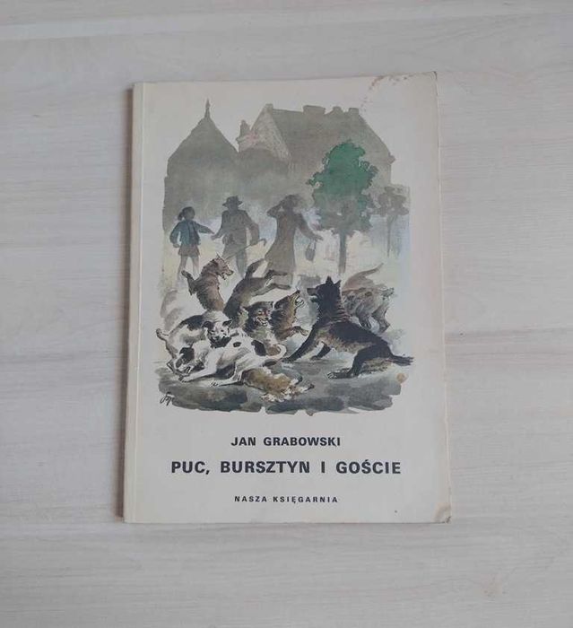 Puc Bursztyn i goście Jan Grabowski świetna książka dla dzieci