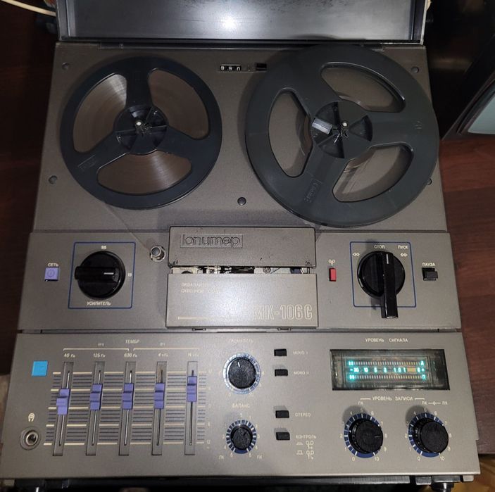 Магнитофон бобинник Юпитер,магнитофон катушечный мк 106 с