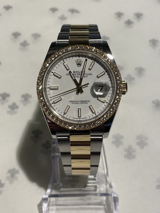 Rolex Datejust 36mm Brilhantes