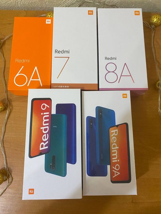Нові запаковані телефони Redmi 6/128Гб та інші по гарній ціні