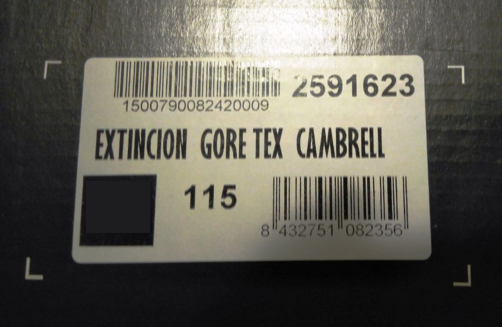 Botas FAL Extincion Gore Tex. Bombeiros, segurança. Tamanho 39