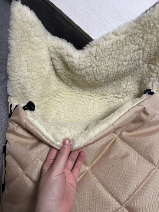 Зимовий конверт у візочок-люльку