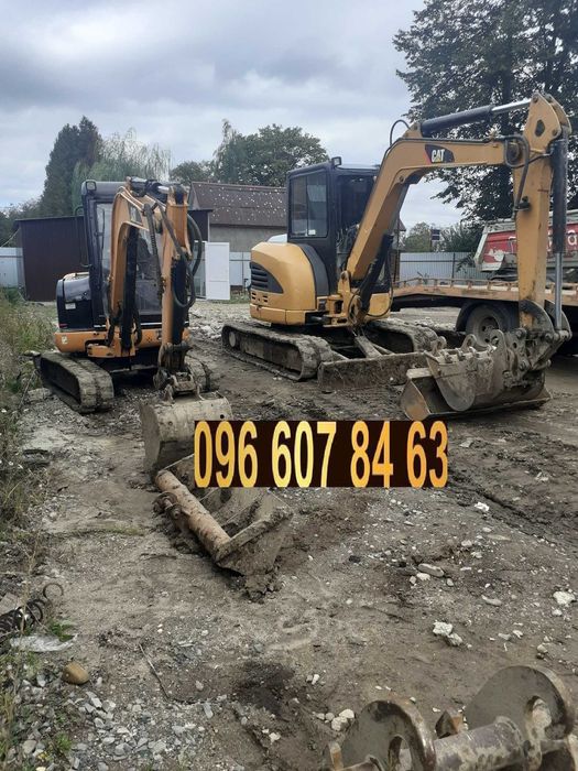 послуги оренда екскаватора мініекскаватора гідромолота бура молотка