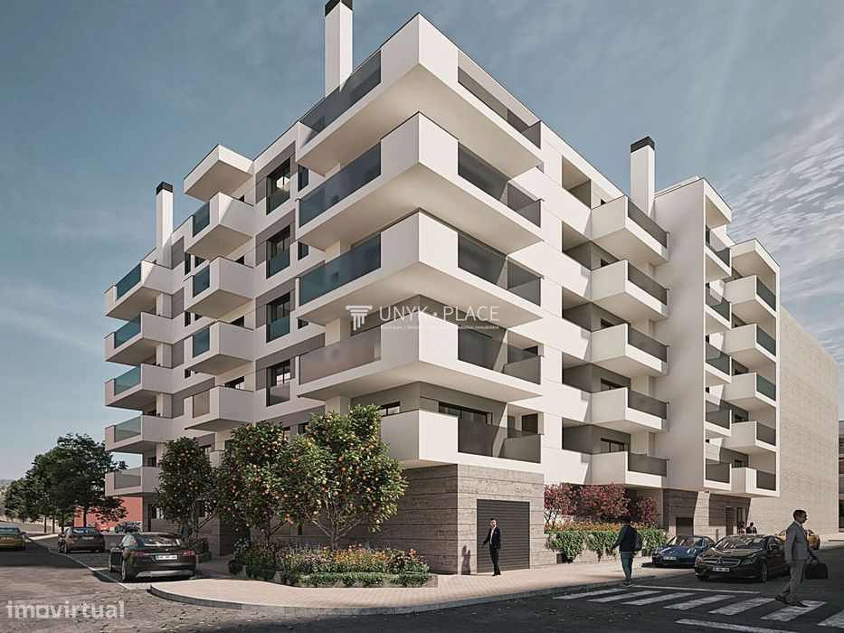 Apartamentos contemporâneos T3 perto da praia