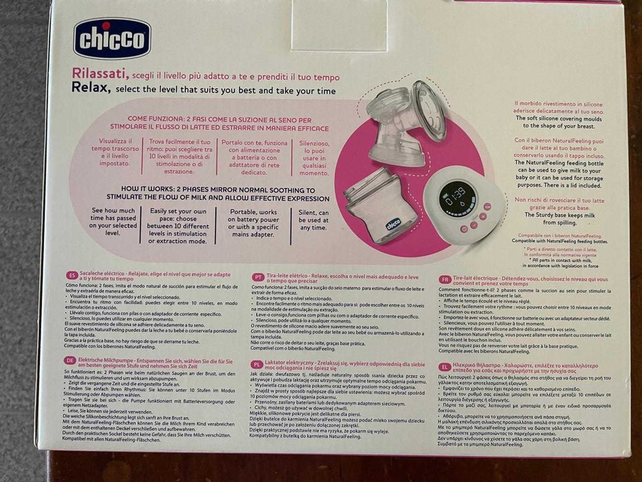 Bomba elétrica tira leite - SEMI-NOVA - CHICCO