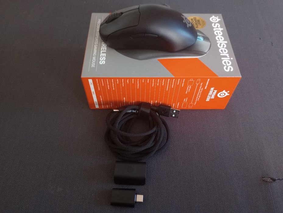 Bezprzewodowa myszka Steelseries RGB