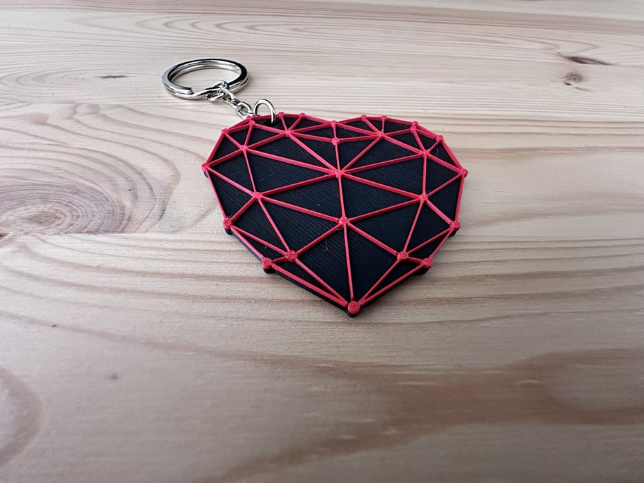 Porta chaves coração