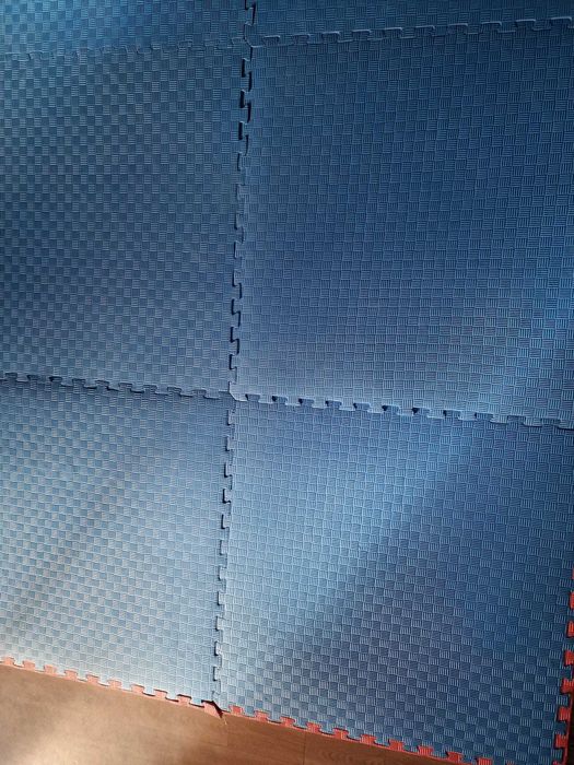 Tatami Artes Marciais - Jiu jitsu, karate, taekwondo - Azul e vermelho