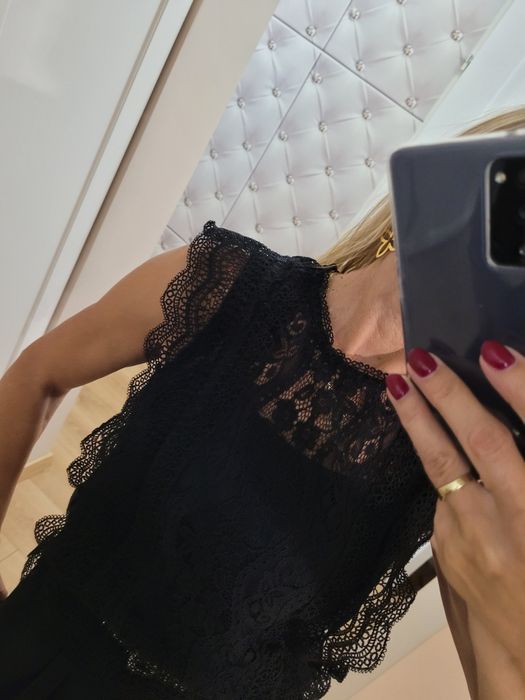 Kombinezon z koronką Promod 40