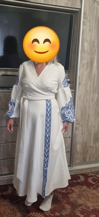 Свадебное платье вышиванка