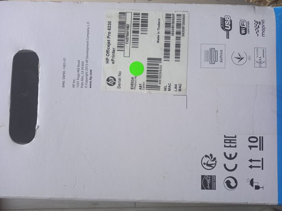 Drukarka HP Officejet Pro 6230 bezprzewodowa NOWA