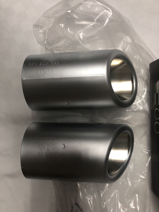 Ponteiras audi originais a4, a5, q5 v6 2.7 ou 3.0 tdi