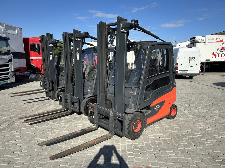Linde E25 електричний погружчик 2020 рік