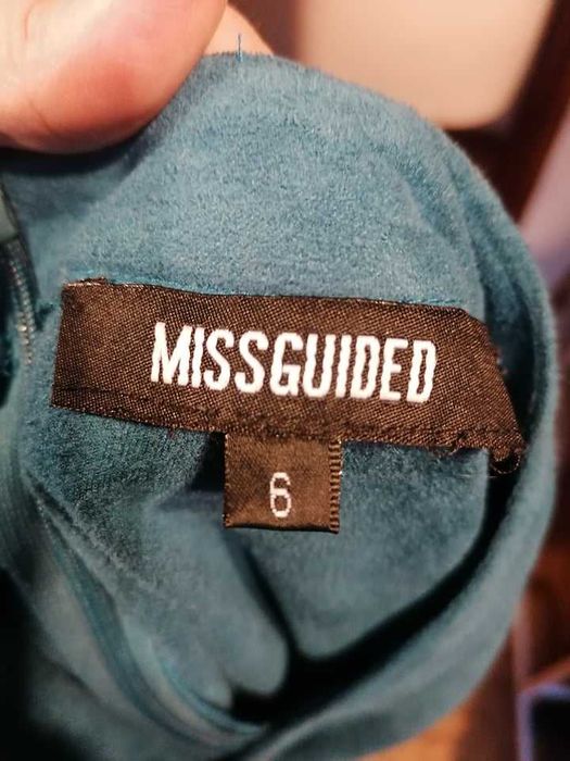 Vestido Missguided Azul Celeste