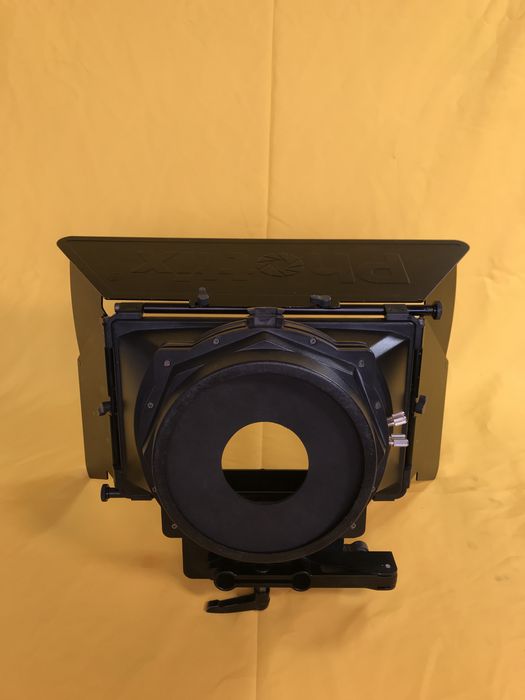 Matte Box Phottix Profissional de Cinema + Suporte Rods + Adaptadores