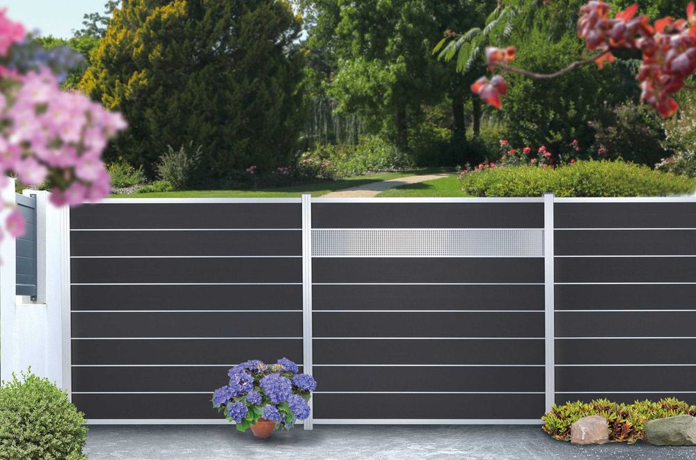 NOWOŚĆ ! Ogrodzenie panelowe WPC kompozytowo - aluminiowe, PROMOCJA