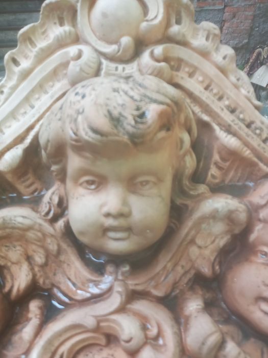 Антикварна тєракотова дєталь інтєреру