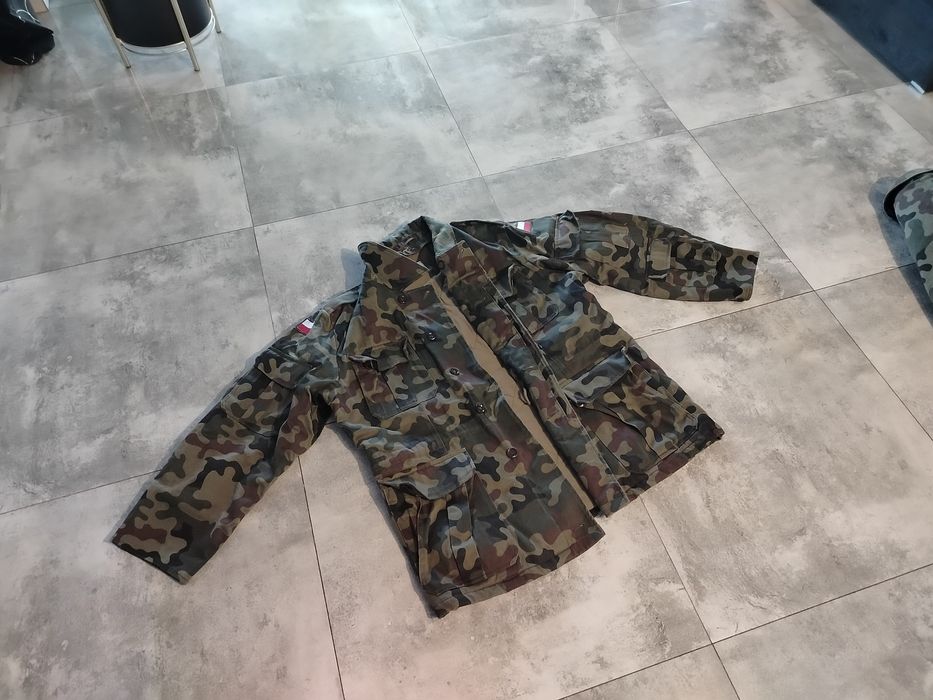 Kurtka zimowa wojskowa, Bechatka, 130/mon, wz 93, z podpinką