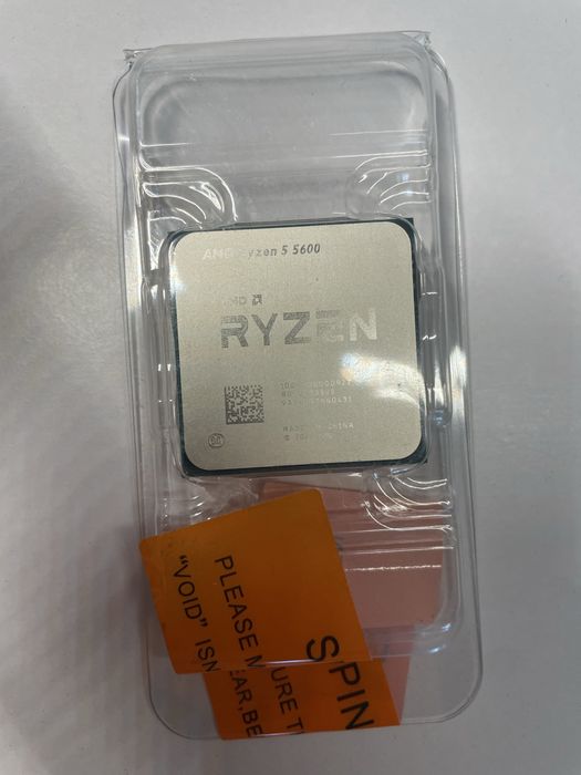 Ryzen 5 5600 с биркой