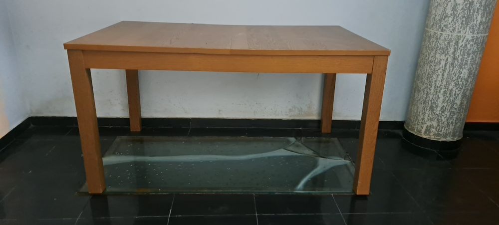 Mesa madeira extensível