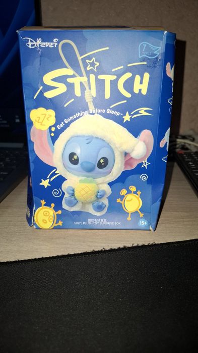 Іграшка Stitch (Стіч)іграшка лабубу з колоборацією стич.