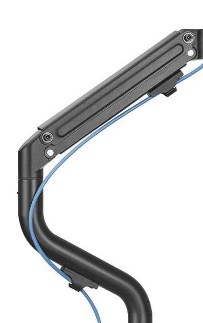 17"-32" Настільне кріплення для монітора Brateck LDT71-C012N Поворотний кронштейн для монітора на стіл Тримач монітора настільний