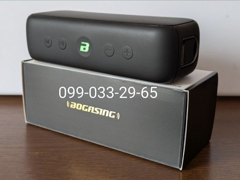 Преміум звук Hi-Res 30W Bogasing G6 блютуз колонка портативна