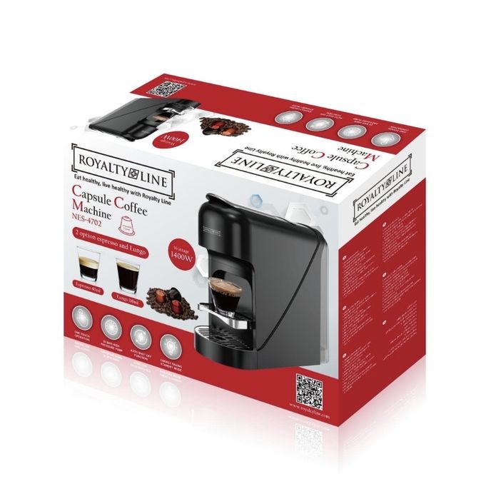 Кавоварка капсульна  Royalty Line NES-4702