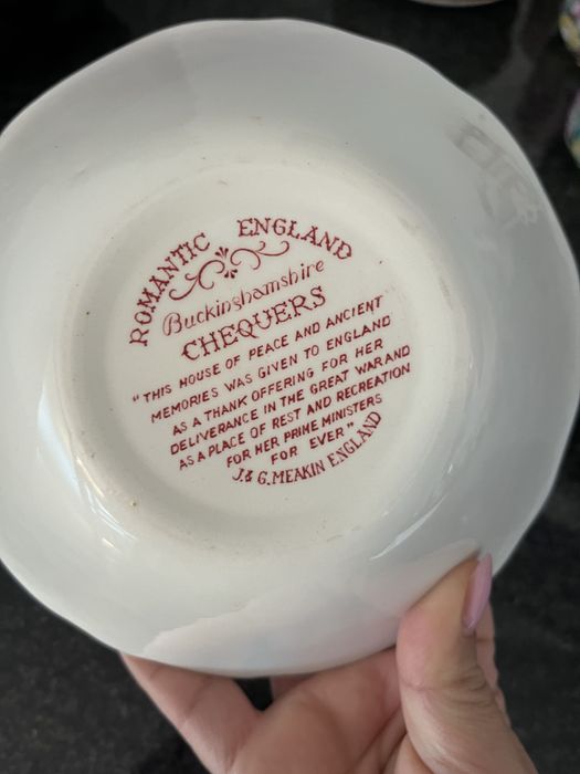 Peças de loiça porcelana