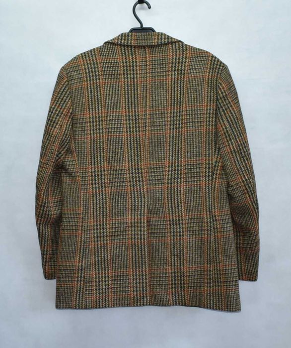 Marynarka Luhta Finland Harris Tweed 80's Wool Blazer 48